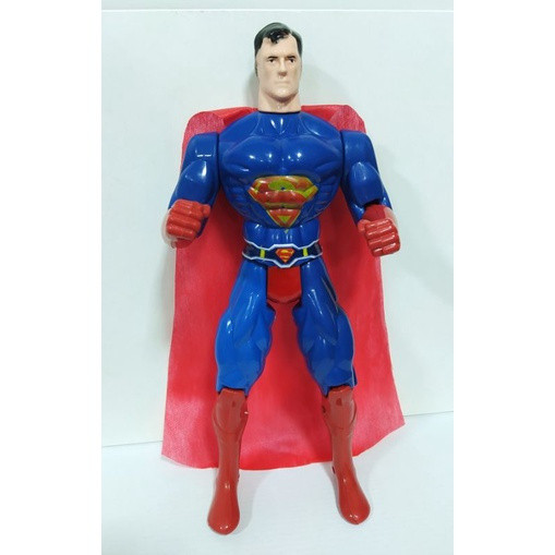 Detalhes do Boneco Heróis /Homem Aranha/Batman/Super Homem/Capitão - 30cm - Articulado