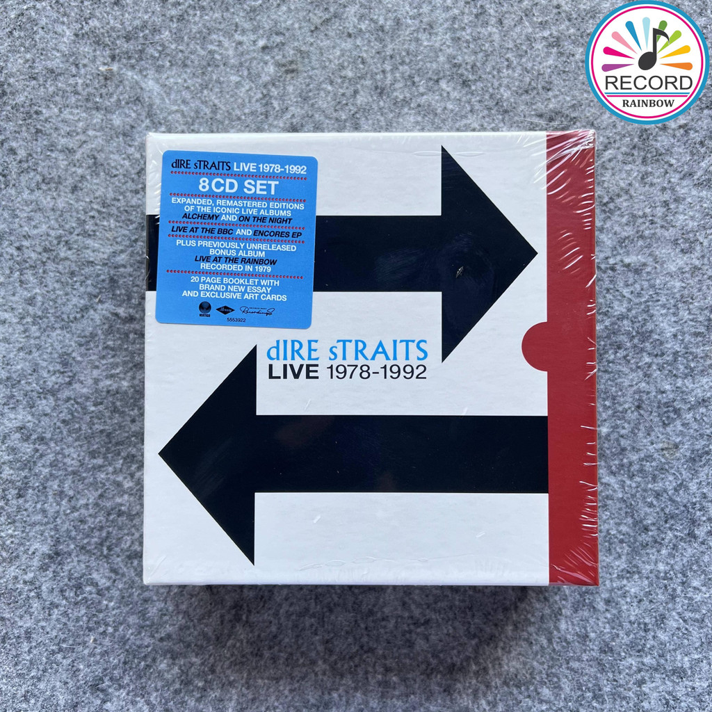 Dire Straits Live 1978-1992 8-Disc Original Brand New Album [Lacrado] OMLX