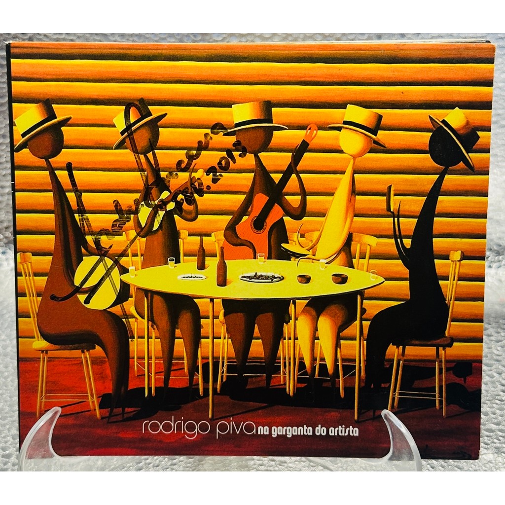CD - Rodrigo Piva - Na Garganta do Artista