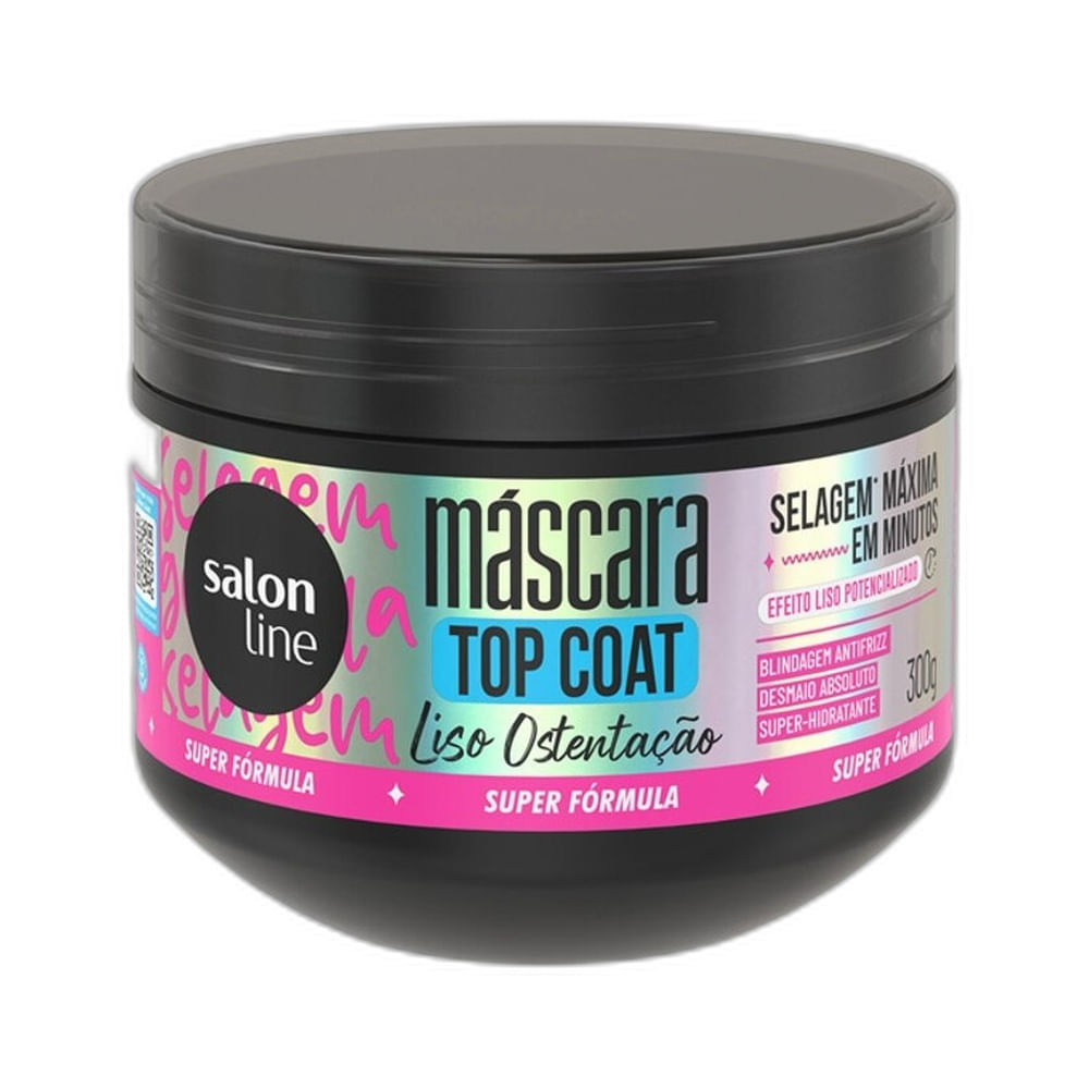 Máscara Capilar Salon Line Liso Ostentação Top Coat 300g