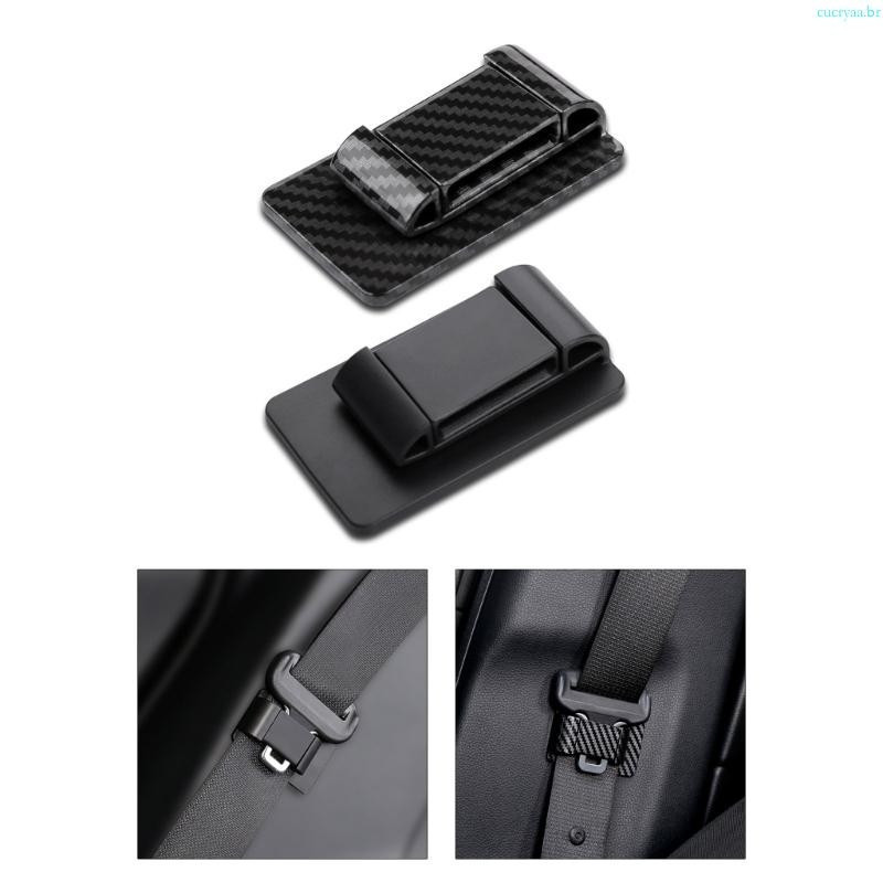 cucryaa Acessórios Automotivos Estilo Universal Suporte Para Cinto De Segurança Clipe Fixador Estabilizador