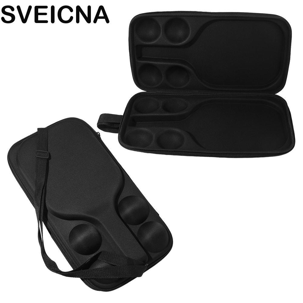 SVEICNA Estojo De Armazenamento De Remo De Pickleball , Bolsa Portátil Para Raquete De Tênis De Mesa EVA , Organizador D