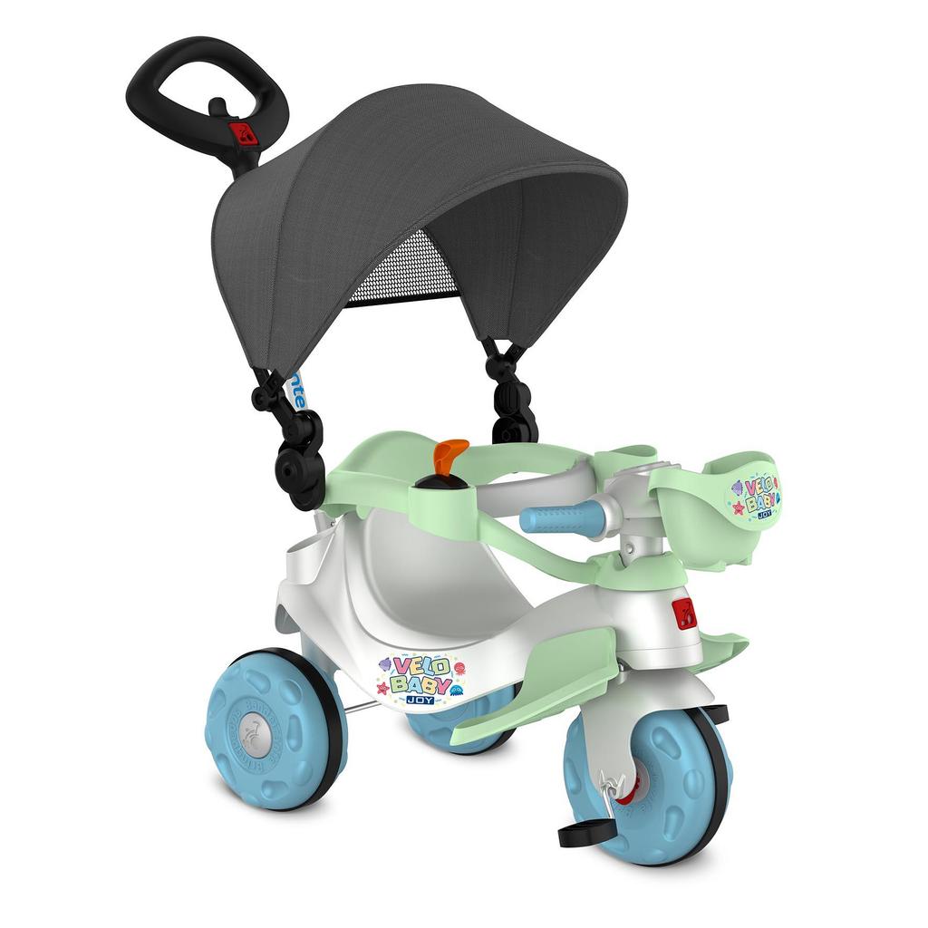 Velobaby Joy C/ Capota Passeio & Pedal Bandeirante