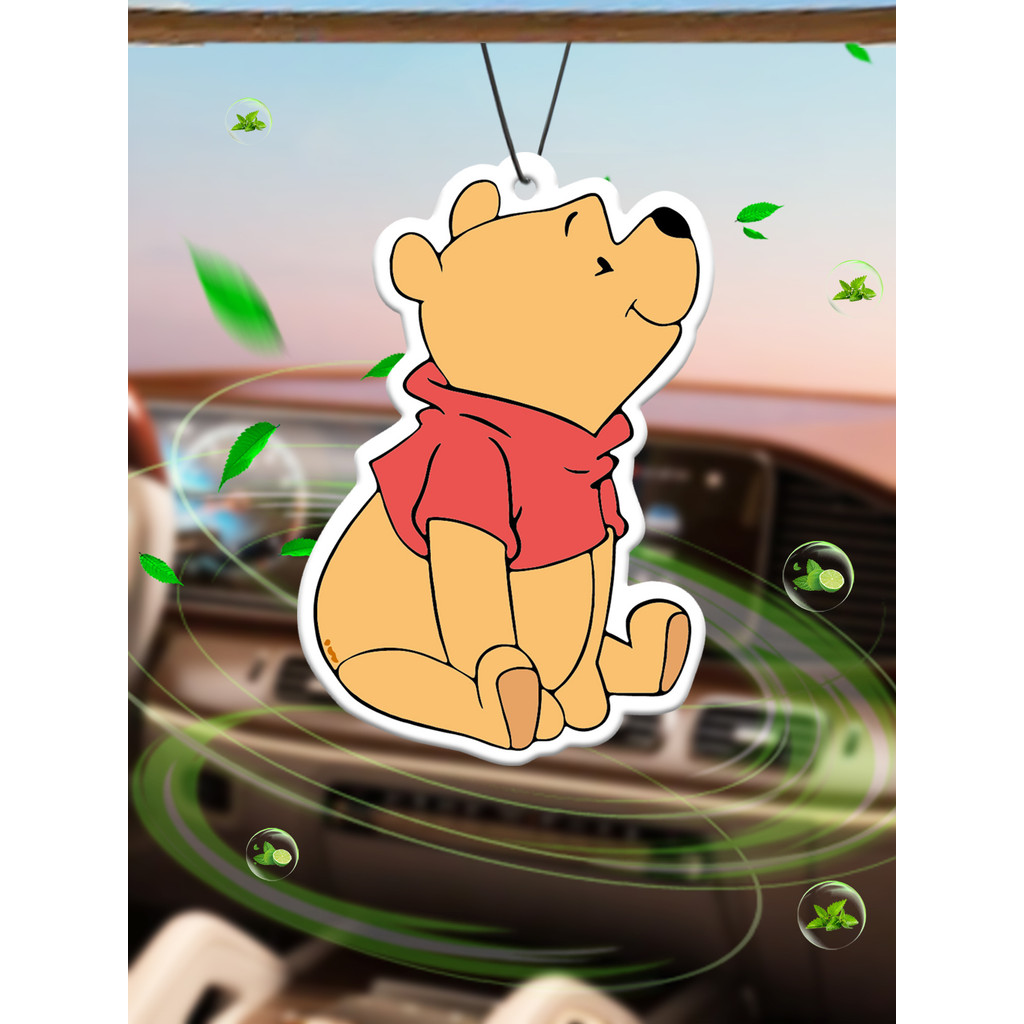 Winnie the Pooh Comprimidos de aromaterapia para carro Perfume de carro Comprimidos de fragrância de carro Fragrância le