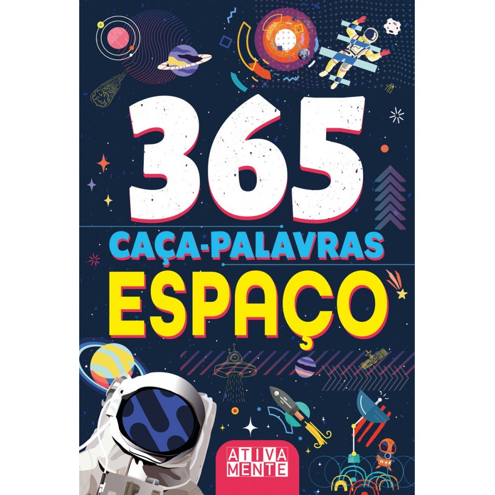 Livro 365 caça-palavras - Espaço