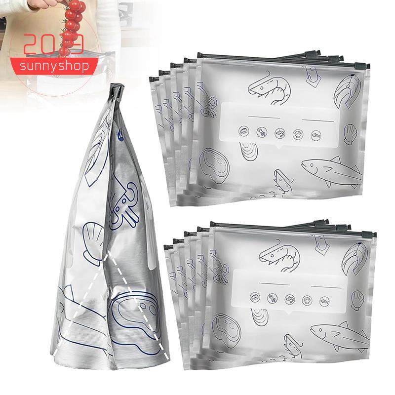 [Bestseller S] Bolsas Reutilizáveis Com Zíper A Vácuo 30 Unidades De Sacos De Armazenamento Selávels De Folha De Alumíni