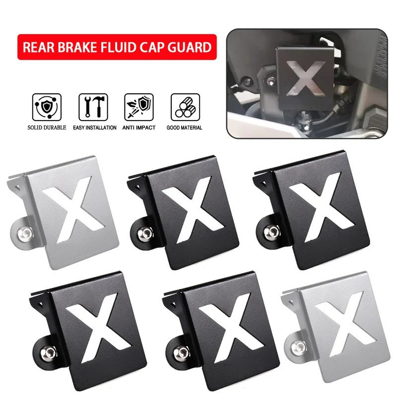 Para HONDA NX400 NX500 CB500 CL500 Acessórios Da Motocicleta Reservatório De Fluido De Freio Traseiro Capa Protetora Gua