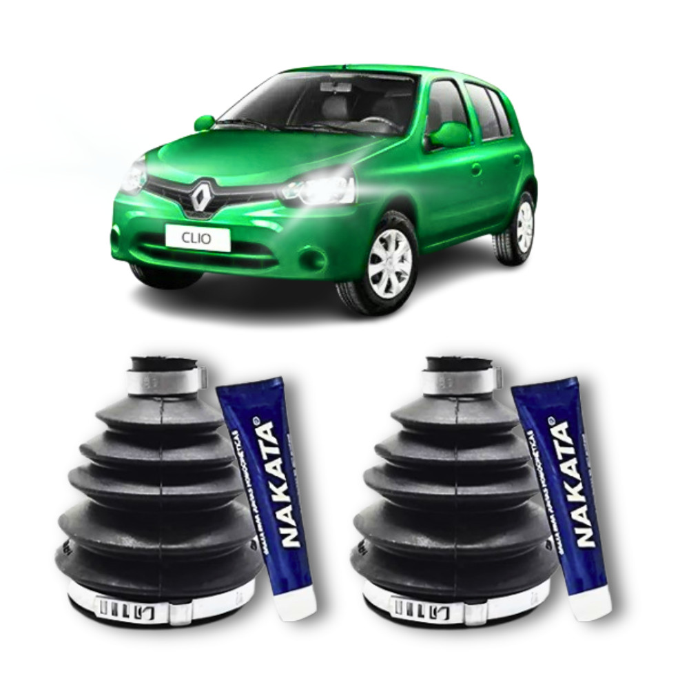 Par Coifa Homocinética Lado Roda Renault Clio 2002 Até 2012 Nakata