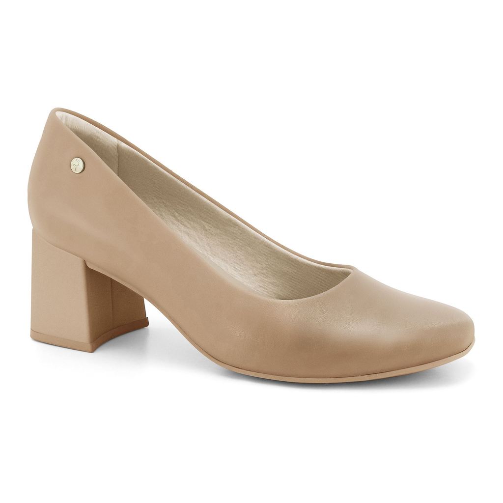 Sapato Feminino Boneca Salto Grosso Ramarim Original