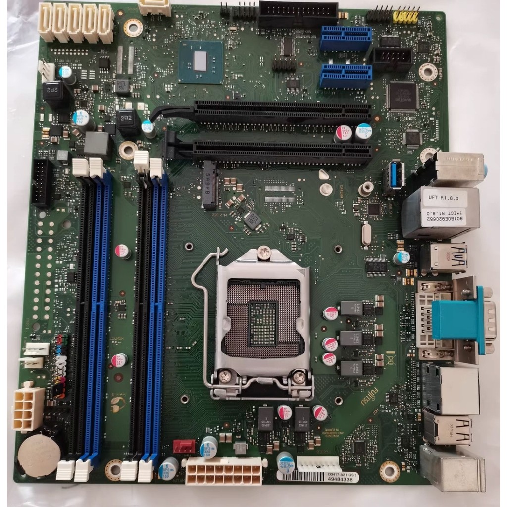 Placa-mãe Fujitsu D3417-A21 W550 Placa-mãe de computador de controle Industrial
