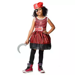 Fantasia de Pirata Infantil Feminino de Halloween