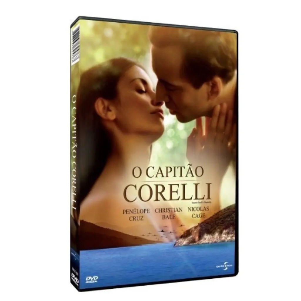 Dvd O Capitão Corelli - Nicolas Cage Penélope Cruz - Lacrado