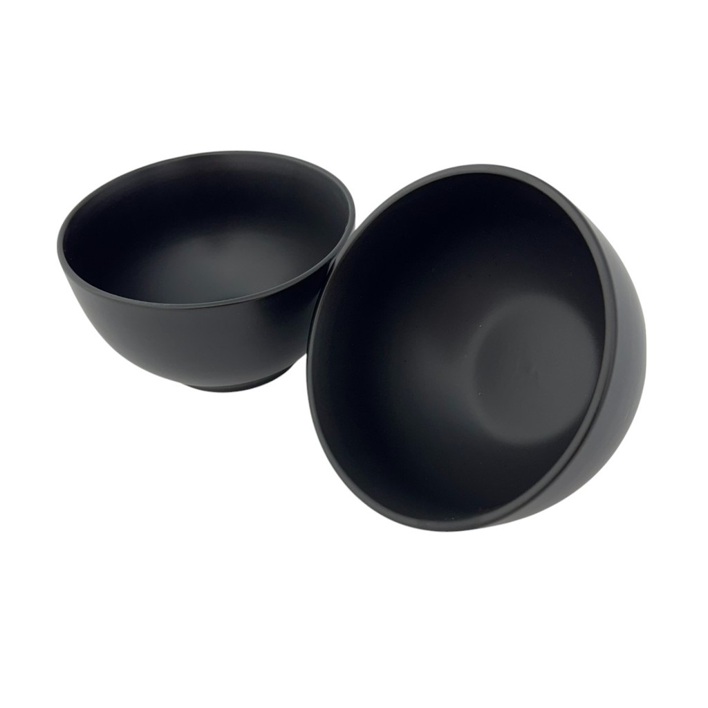 Kit 02 Bowl Tigela Cumbuca Cerâmica Fosco 670ml Lyor Cronus