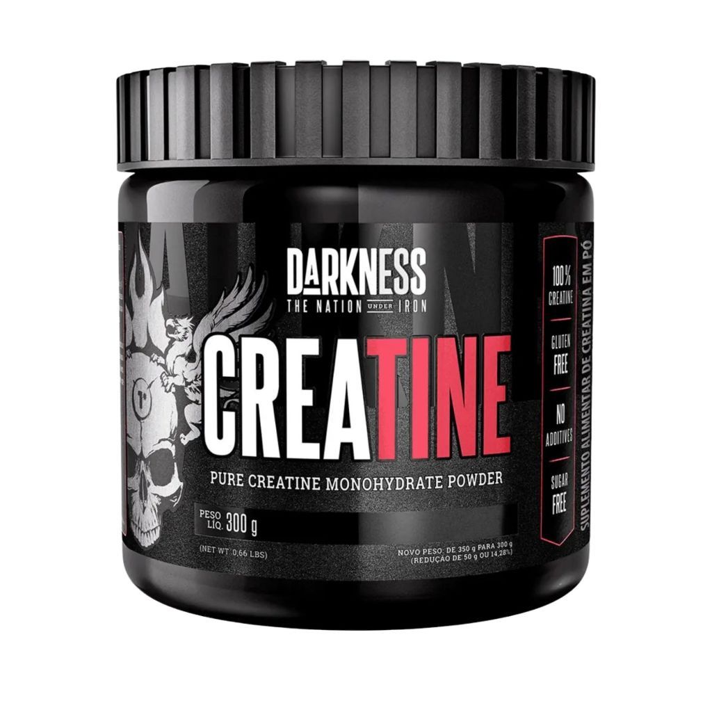 Creatina Monohidratada 300g Darkness - Qualidade Premium