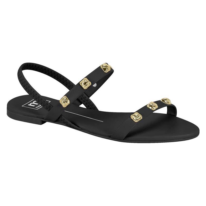Sandalia Feminina Papete Rasteira Moda Moleca Original