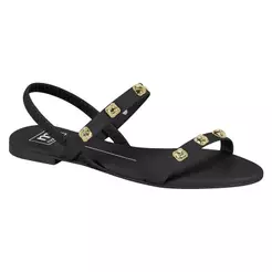 Sandalia Feminina Papete Rasteira Moda Moleca Original