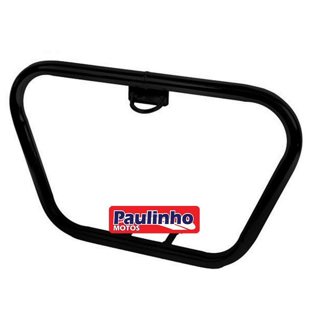 PROTETOR MOTOR MATA CACHORRO FAN 125 2014 TRADICIONAL SP PRETO (PRO TO