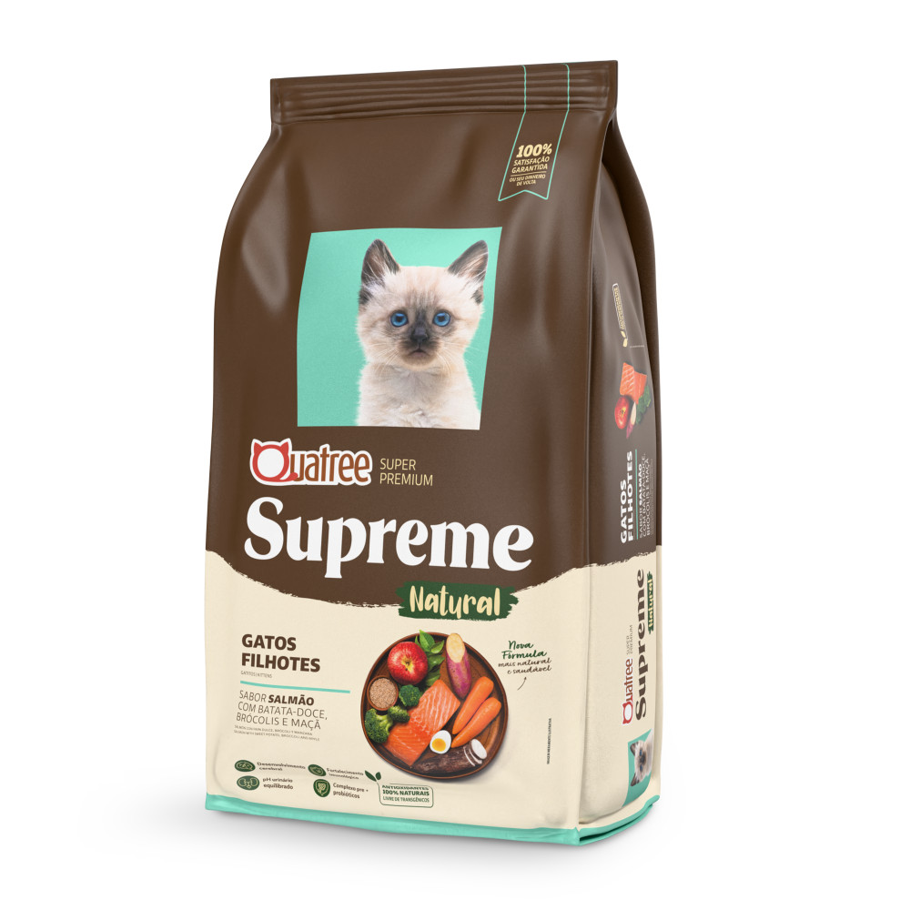 Ração Quatree Supreme Gatos Filhotes 10,1kg
