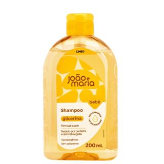 Shampoo João E Maria Bebê Glicerina 200ml em Oferta na Shopee