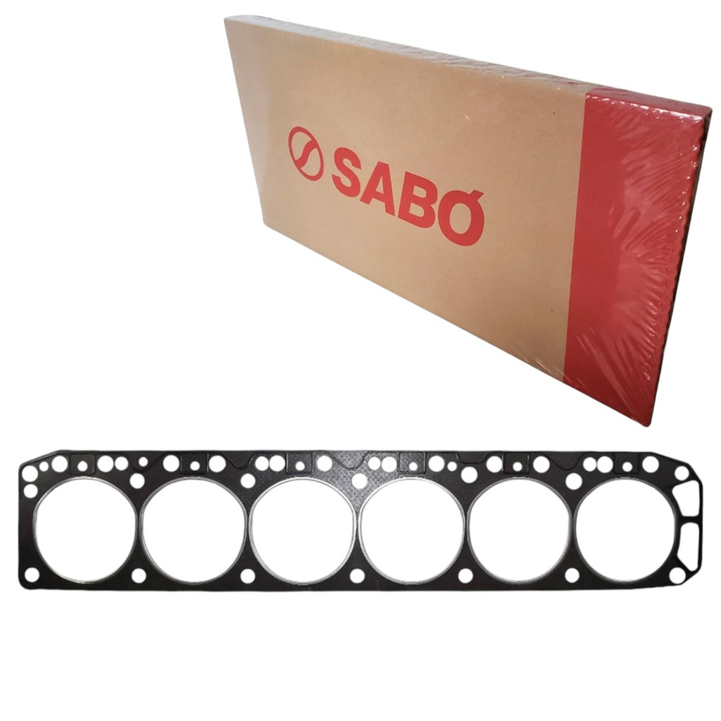 Junta de cabeçote Sabó para GM C20 Caravan Opala 4.1 12v 6CC 1969 A 1996
