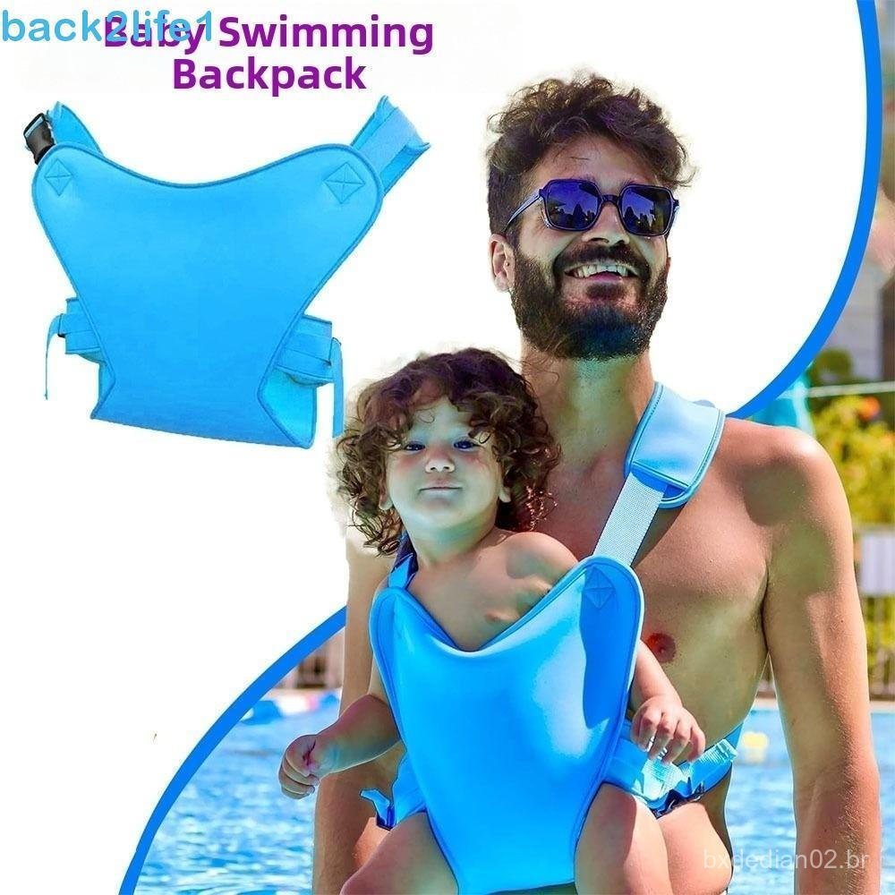 BACK2LIFE1 Alças De Ombro Para Natação De Bebê , Alça Ajustável Mãos-Livres Mergulho , Carregar Bebês