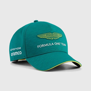 Novos Bonés da Temporada de Corridas de F1 de 2026 - Boné de Beisebol Aston Martin, Boné de Aba Reta Red Bull, Verde e P