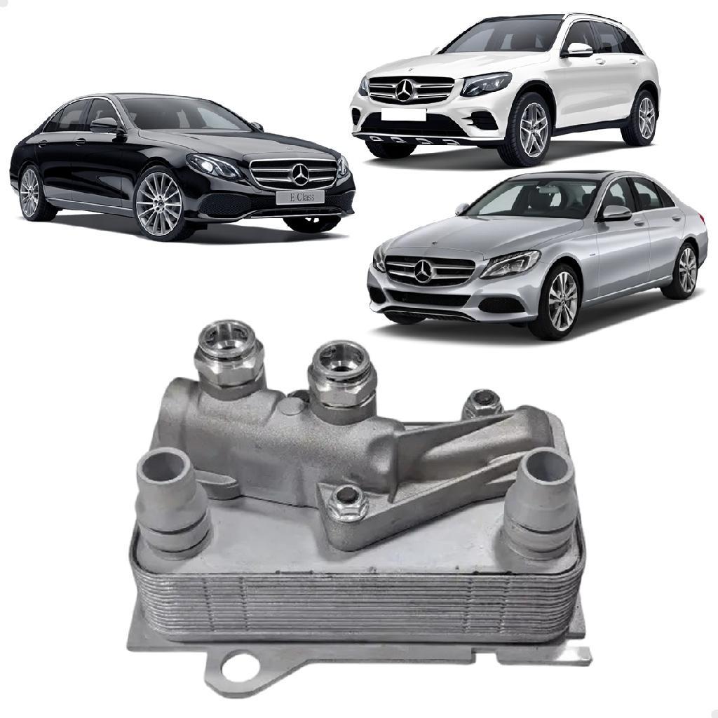 Resfriador Trocador Óleo Mercedes C180 C200 C300 E250 E300 GLC250 2015 16 17 18 19 2020 A0995001900