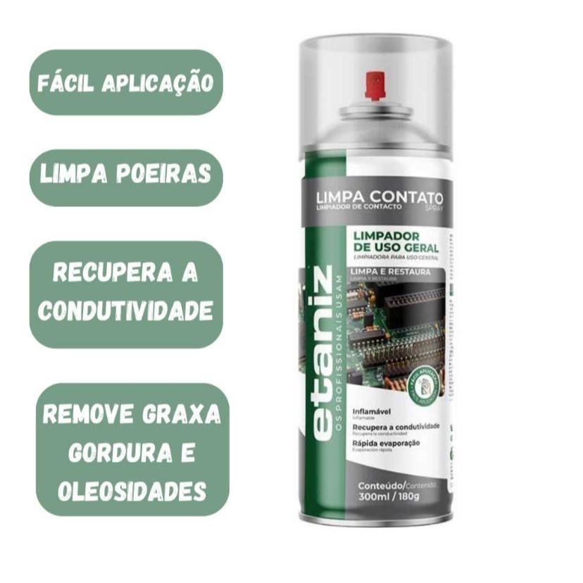 LIMPA CONTATO ELETRONICO ETANIZ 300ML