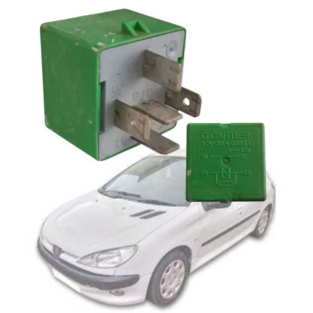 Rele Ventoinha Citroen Xsara C4 Peugeot 206 207 Cartier 35a