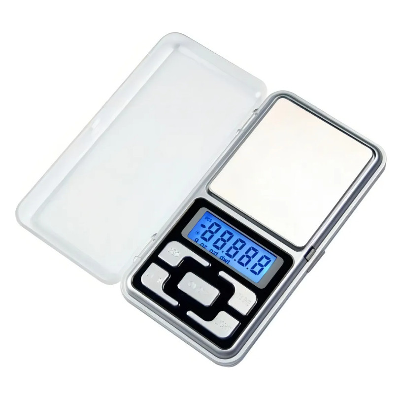 Mini Balança Digital Eletrônica De Precisão De 0.01 A 500g Capacidade máxima 500g Cor Prateado