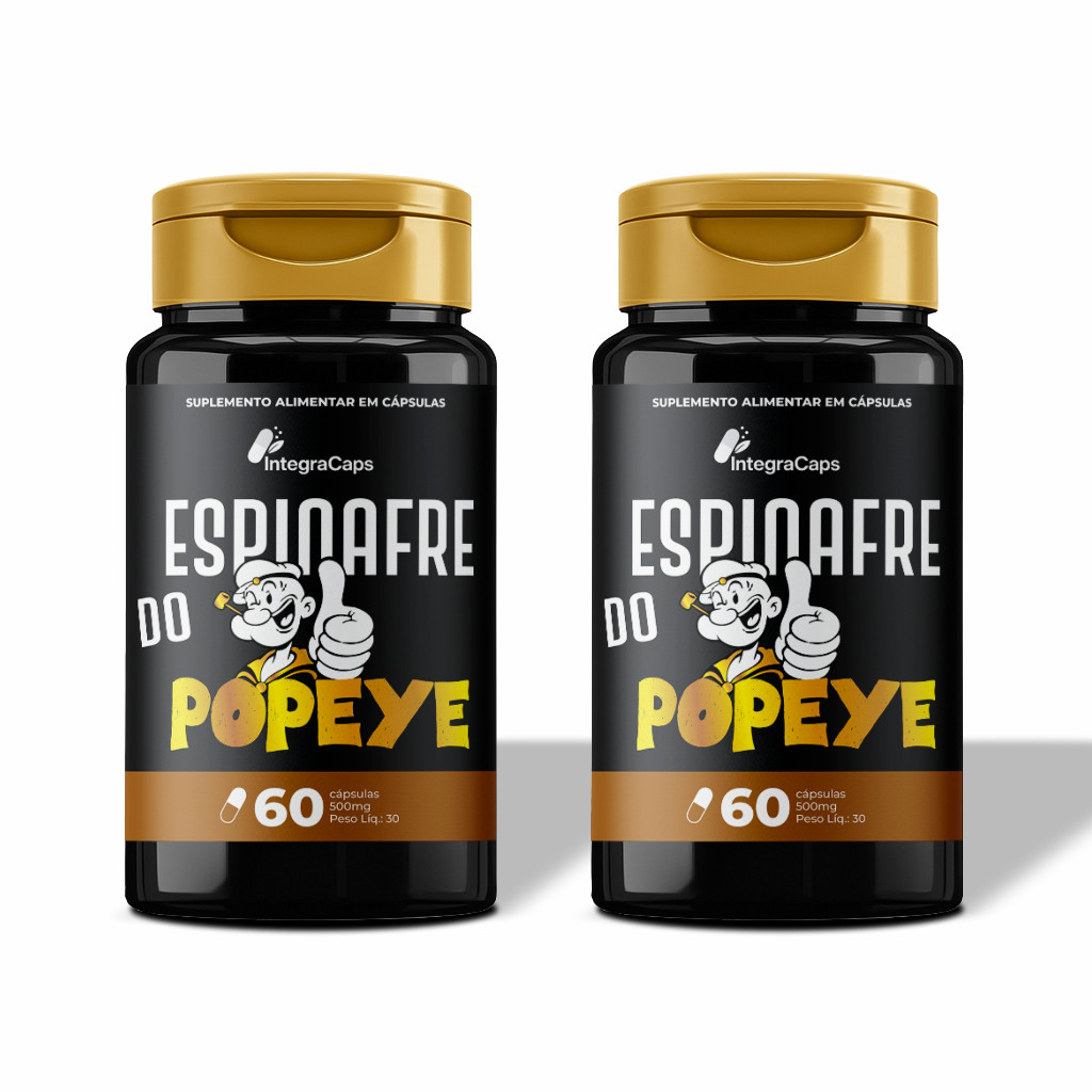 2 Espinafre Do Popeye Capsulas Única Loja Oficial - Envio Já