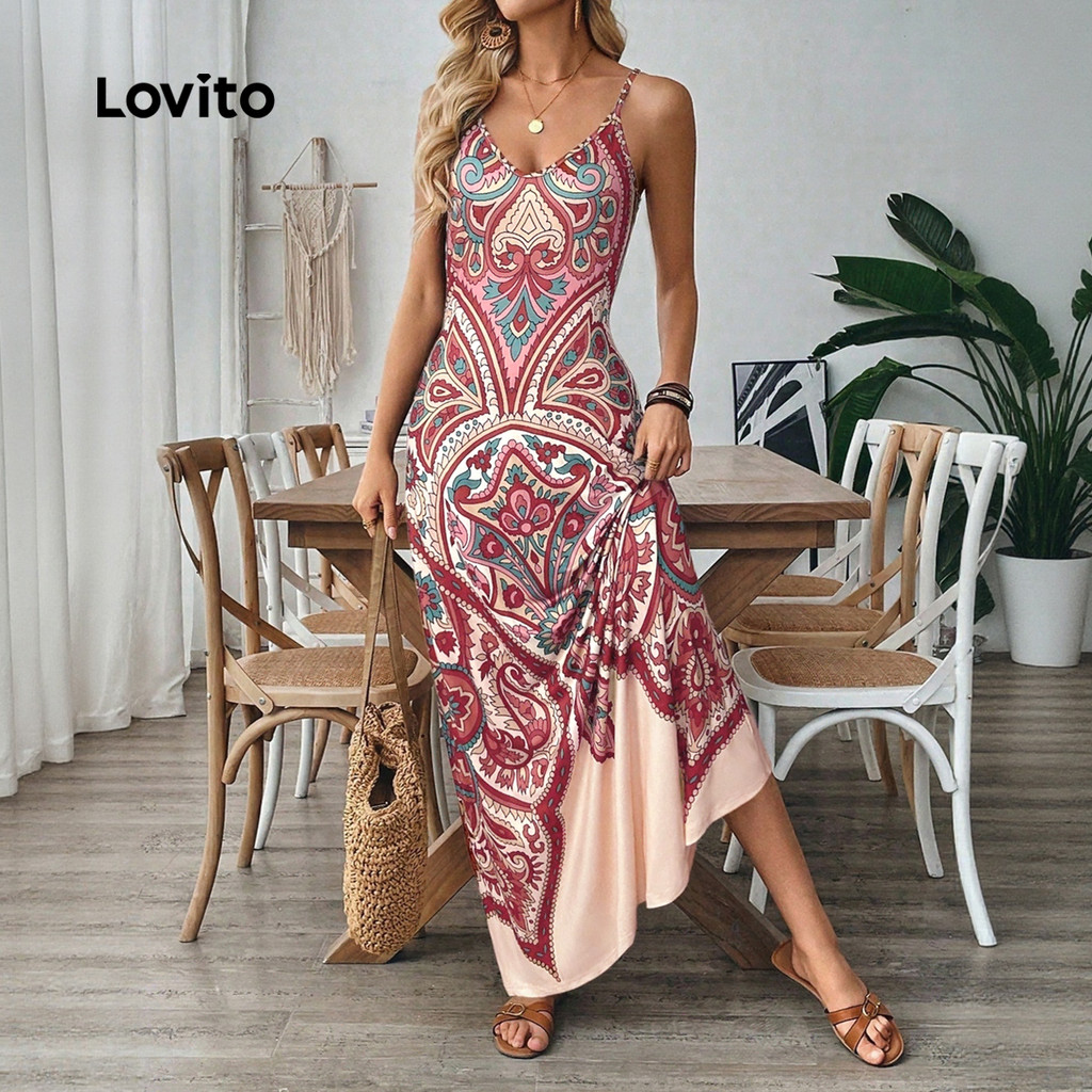 Lovito Férias Vestido Vestido Primavera/verão para Mulheres LK3LD386 · foto 2