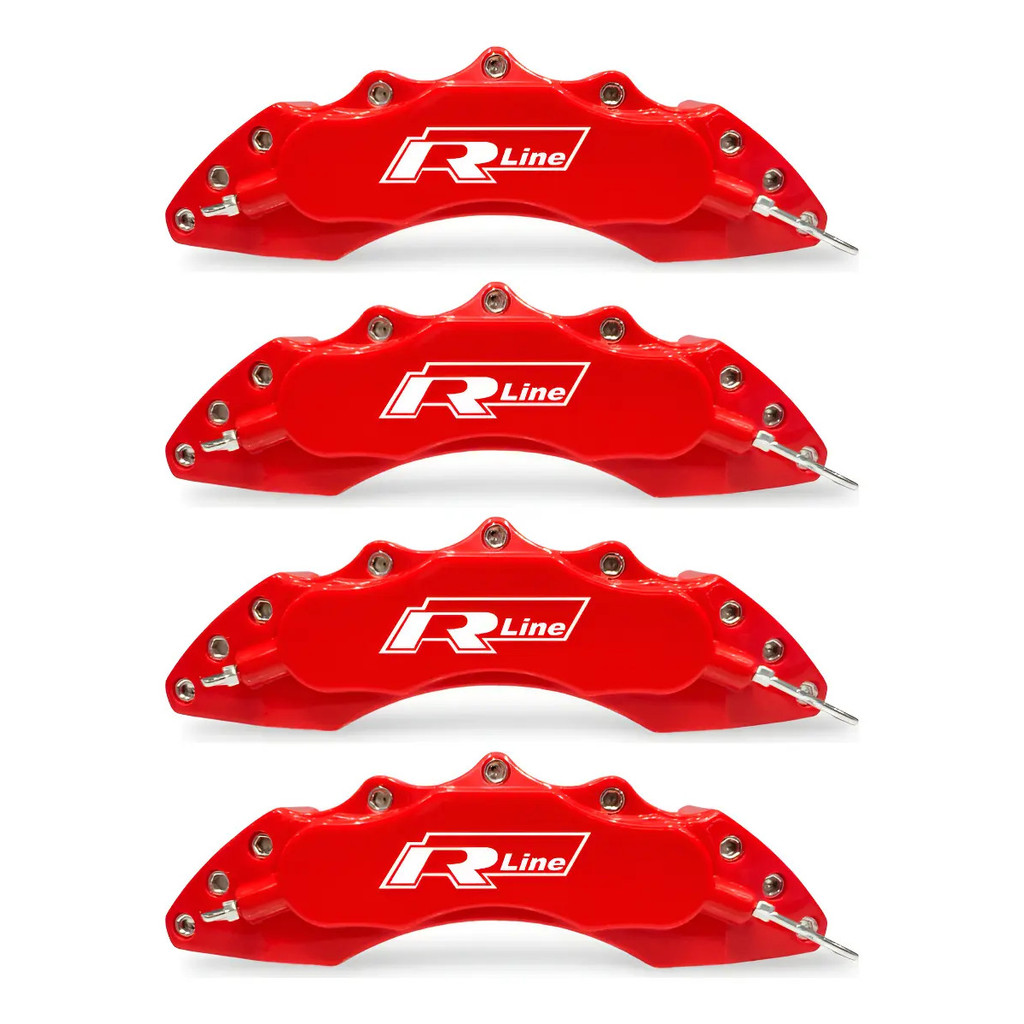 Kit 4 Capas Pinça Freio Vw Rline Jetta Bora Golf Polo + Cola