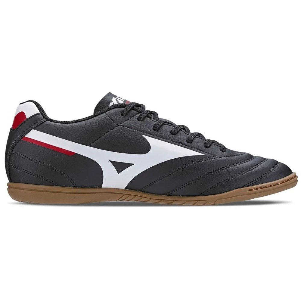 Chuteira Mizuno Morelia Club Society TF Campo Sintético Couro Conforto Controle Bola