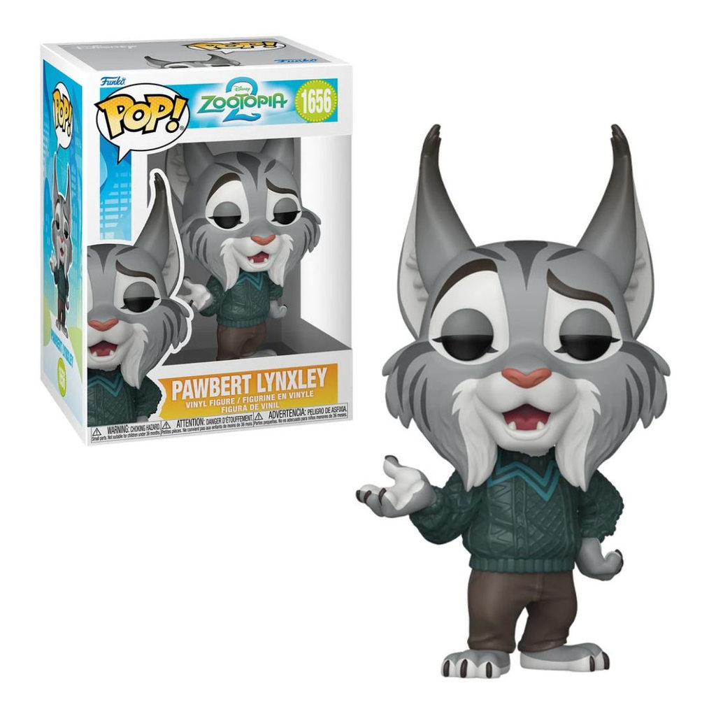 POP FUNKO 1656 Disney: Zootopia 2 - Pawbert Lynxley Figure