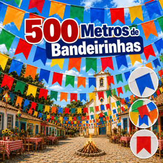 🎉 Kit Bandeirinha Festa Junina: 52% Off!
