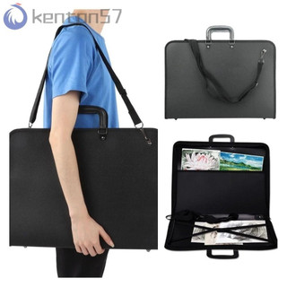 Bolsa Para Prancheta KENTON A3 , Pintura De Desenho Esboços Com Alça De Zíper , Recipiente De Portfólio De Arte , Simple