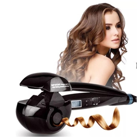Modelador De Cachos Profissional BiVolt Secret Curl Digital Com LED