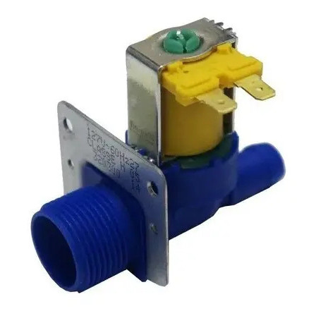 Válvula Solenoide Simples Entrada De Água 127v Com Suporte 127v