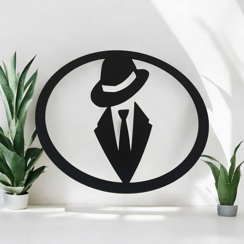 Quadro em MDF preto 3mm, Seu Zé Pelintra, Decoração, Umbanda, Artesanato.