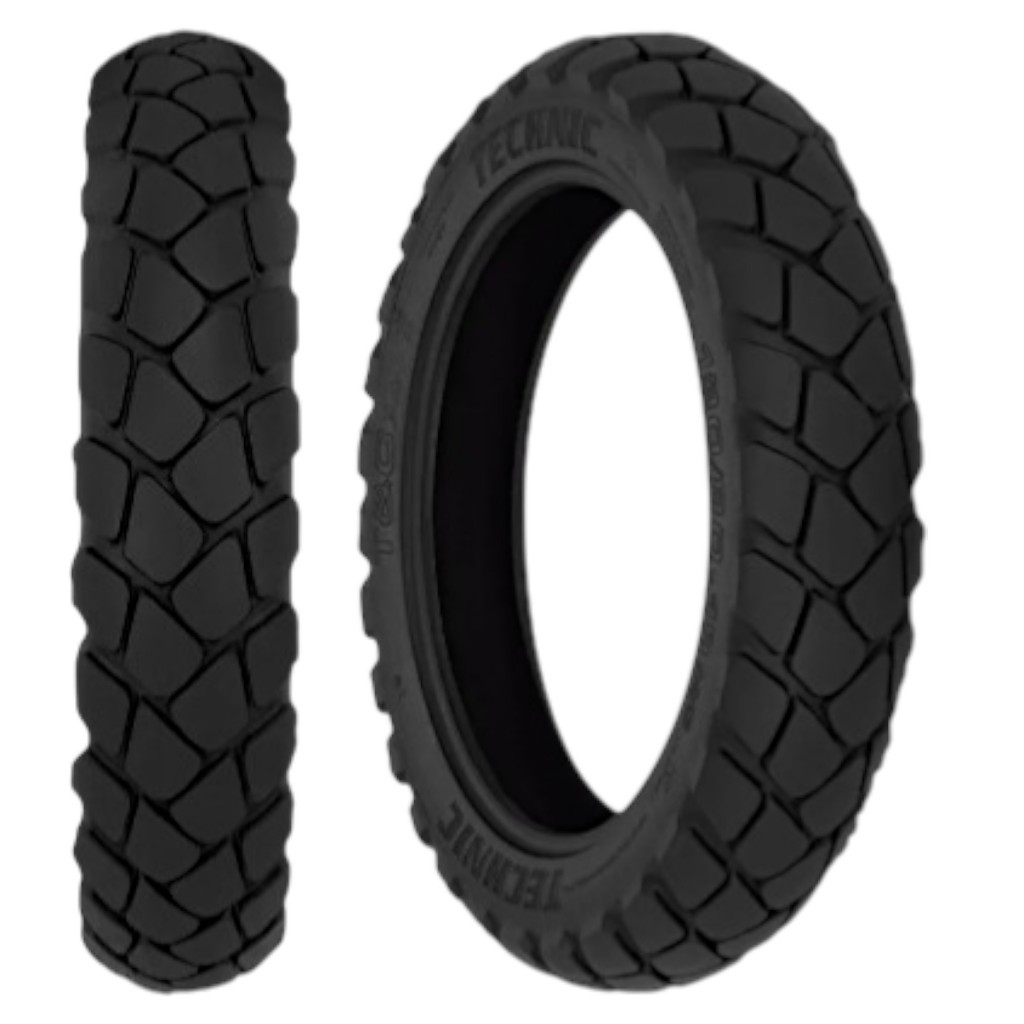 Kit Pneus Technic T&C 130/80-18 + 90/90-21 XRE300 Lander 250 Tenere Off Road
