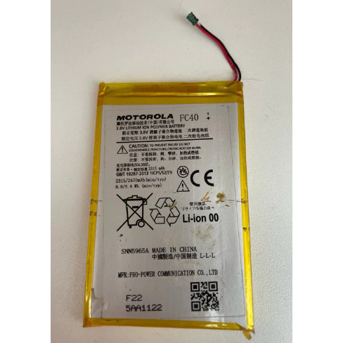 Bateria Original Motorola Moto G3 Carga Flex USADA Funcionando 100%