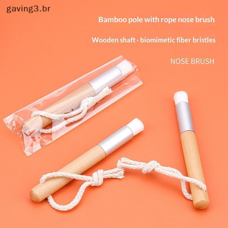 [GAVBR] 1/2/3/4 Unidades Multiuso Macio Escova De Limpeza De Cílios Pólo De Bambu Nariz Shampoo Ferramenta Cabeça [HOT]