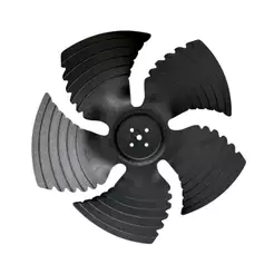 Hélice Micro Motor Plástica 250mm Exaustor 1/25hp