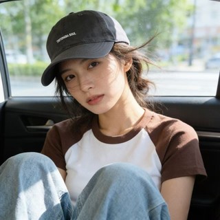 Versão coreana carta bordado boné de beisebol masculino feminino primavera verão All-Match moda simples na moda chapéu p