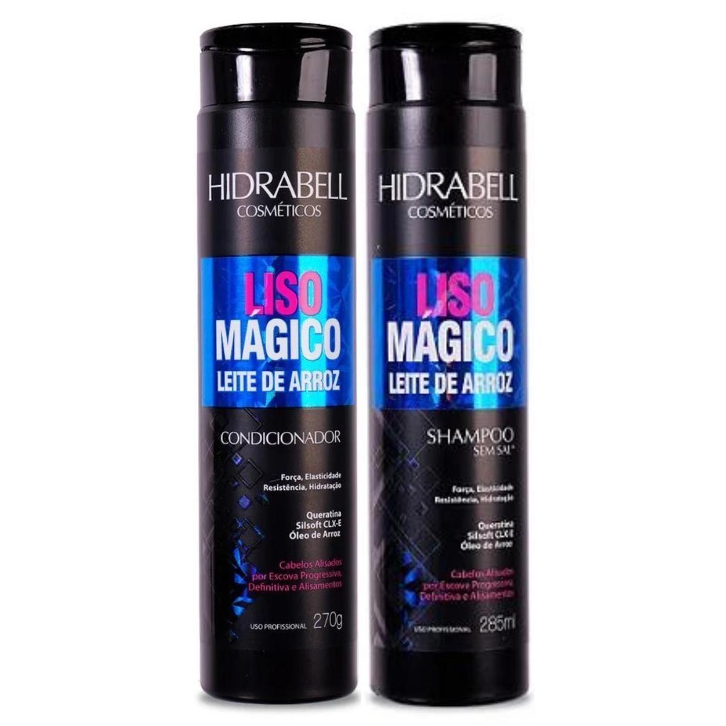 Kit Hidrabel Liso Mágico  - Shampoo + Condicionador