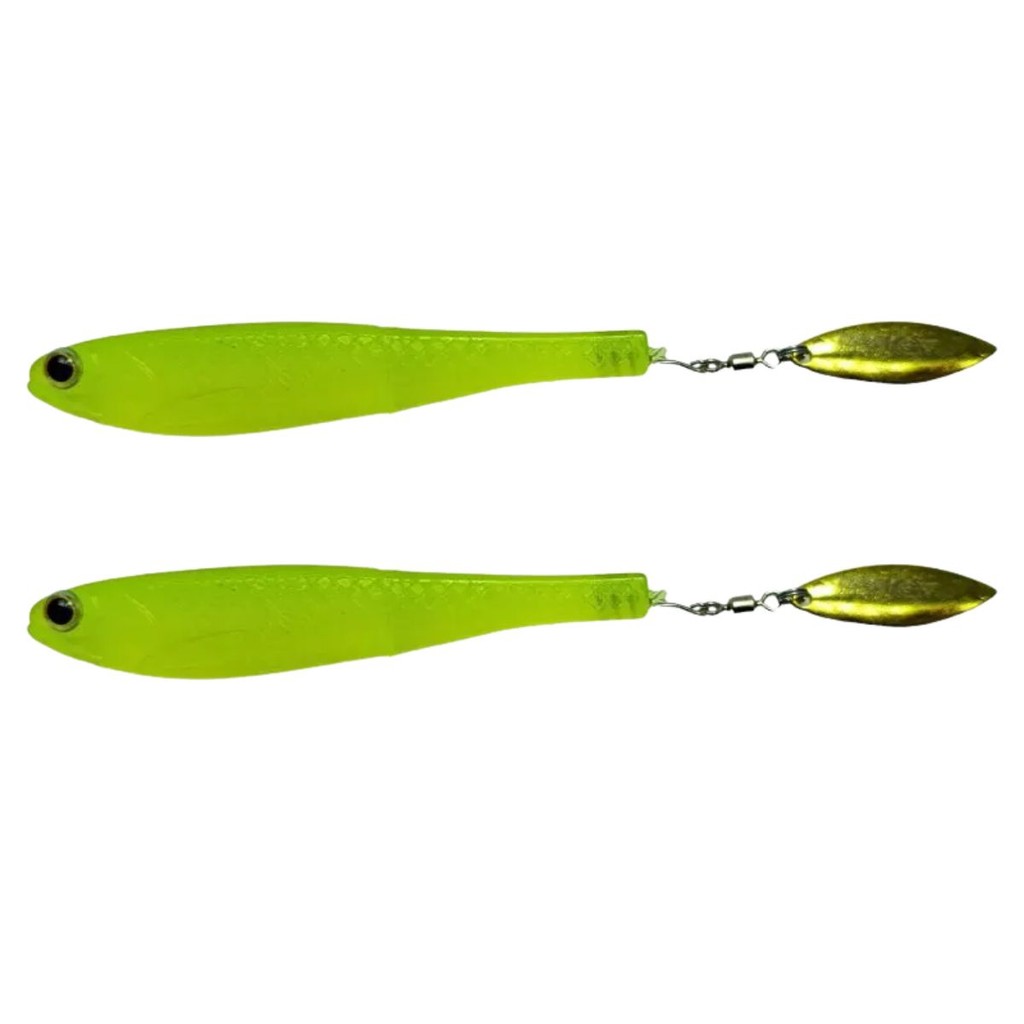 Isca Artificial Soft Monster 3x Spin shad Tucuna Traira Outros