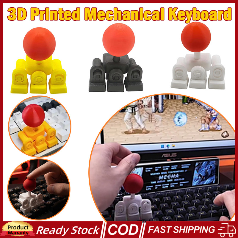 Mod De Joystick De 4 Vias Impresso Em 3D Para Teclados De Jogos Mecânicos E De Membrana , Fácil Instalação , Controlador
