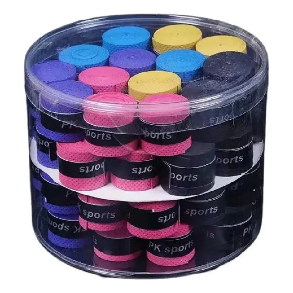30/60 Peças Raquete De Tênis Overgrip Suor Banda Absorção Badminton Mão Cola Aperto Pu Antiderrapante
