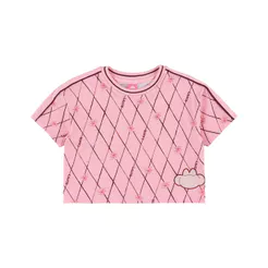 Blusa Manga Curta Estampada Infantil Menina Lilica Ripilica